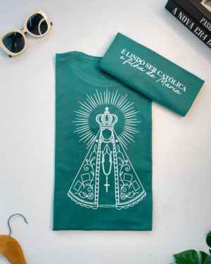 T-Shirt - É lindo ser Católica e filha de Maria