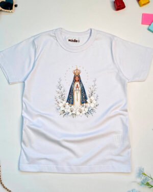 Camiseta Nossa Senhora Aparecida - Infantil
